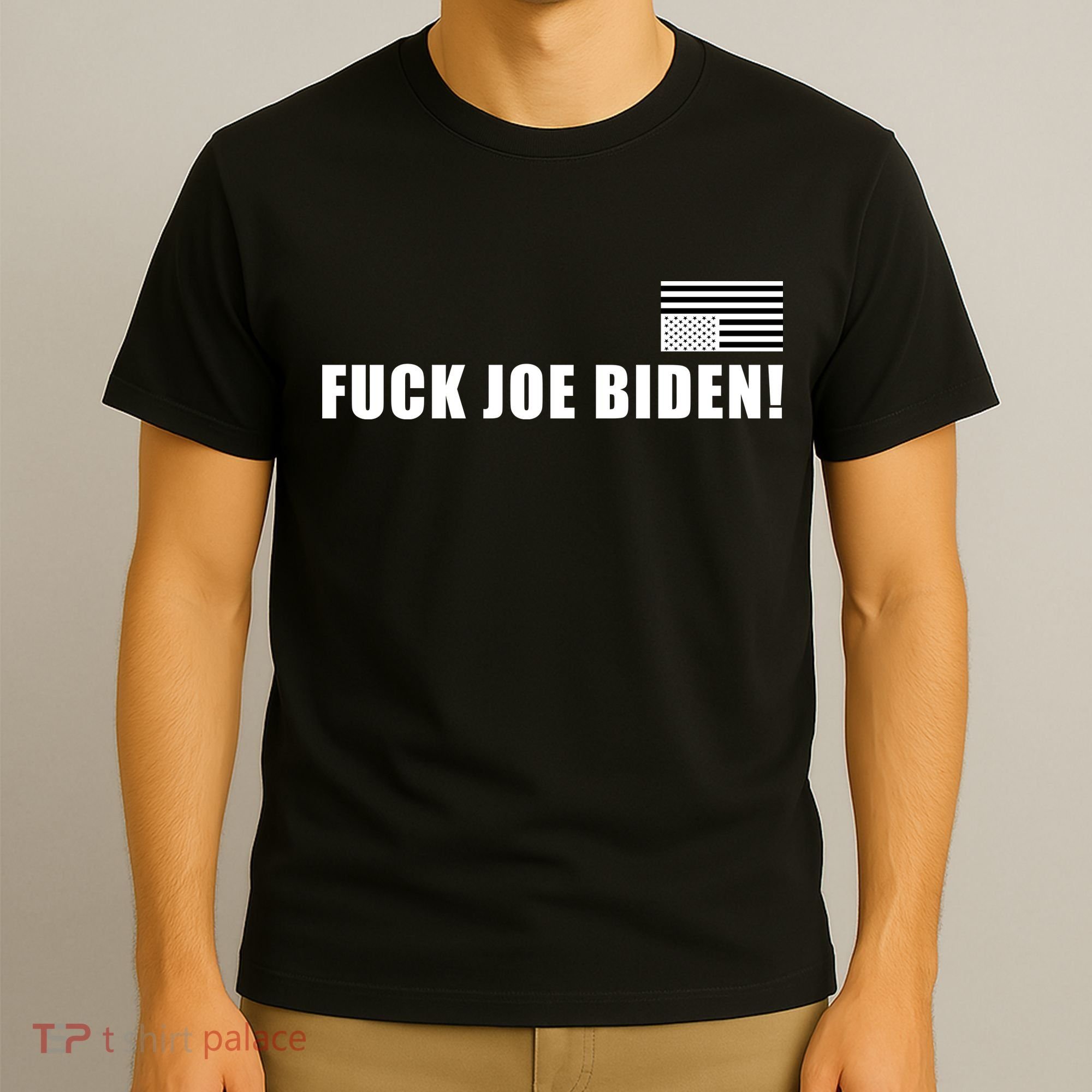 FJB F Joe Biden Upside Down American Flog T-Shirt