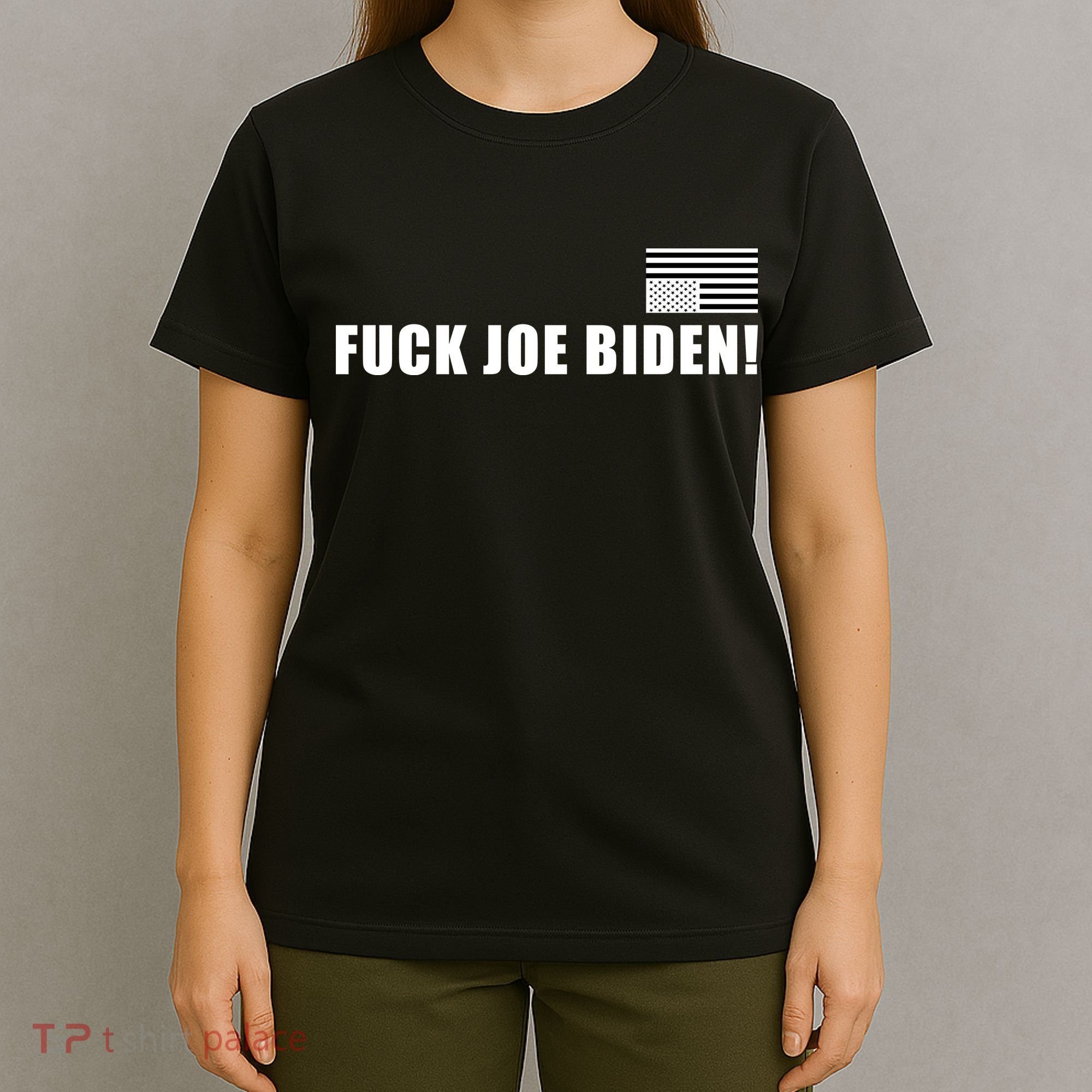 FJB F Joe Biden Upside Down American Flog T-Shirt