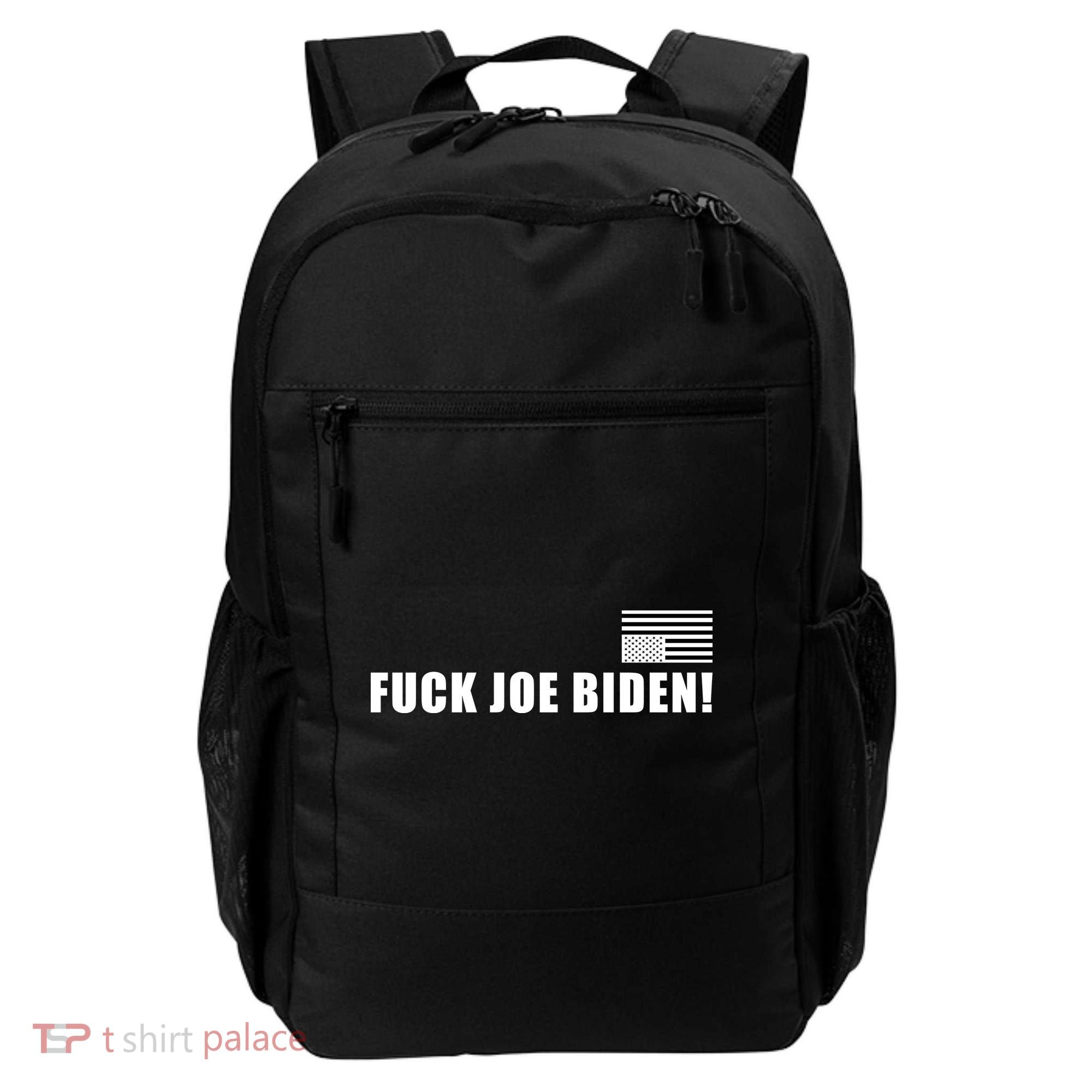 FJB F Joe Biden Upside Down American Flog Backpack