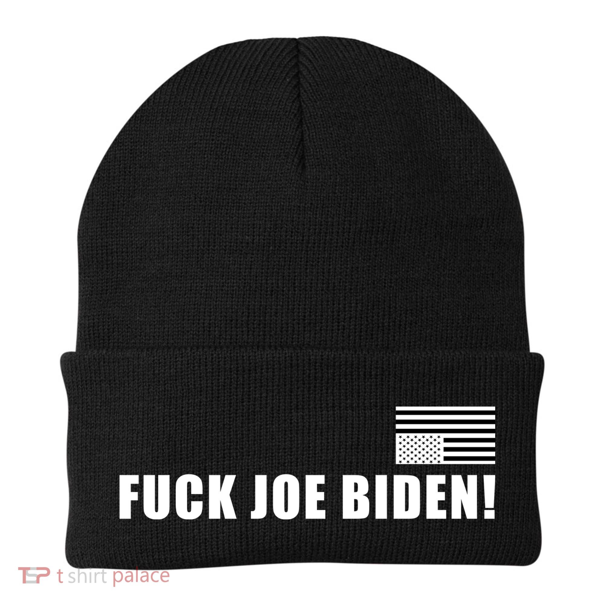 FJB F Joe Biden Upside Down American Flog Beanie