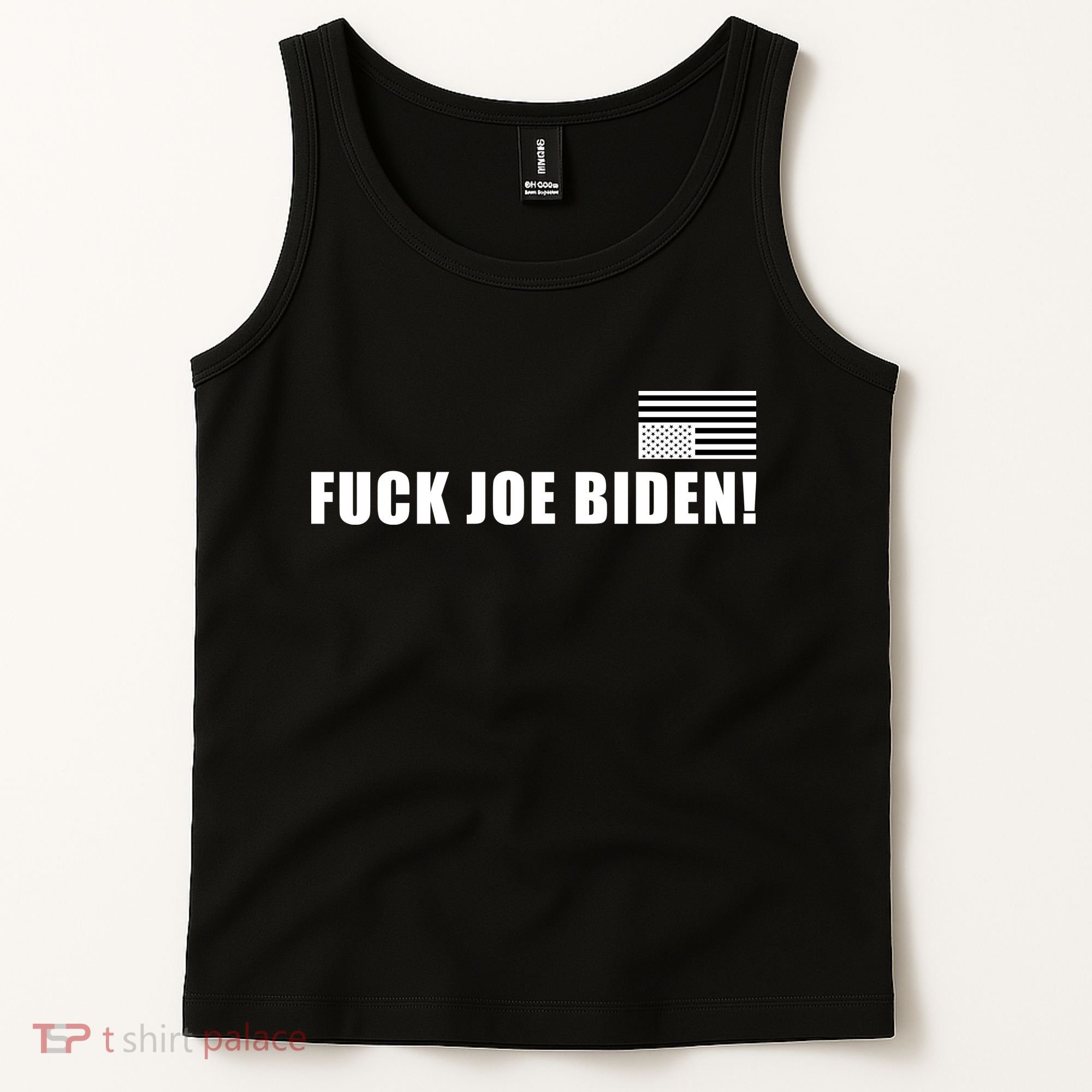 FJB F Joe Biden Upside Down American Flog Tank Top