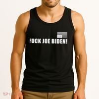 FJB F Joe Biden Upside Down American Flog Tank Top thumb 3