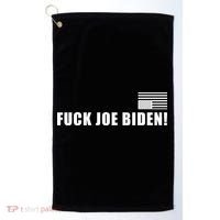 FJB F Joe Biden Upside Down American Flog Golf Towel thumb 0