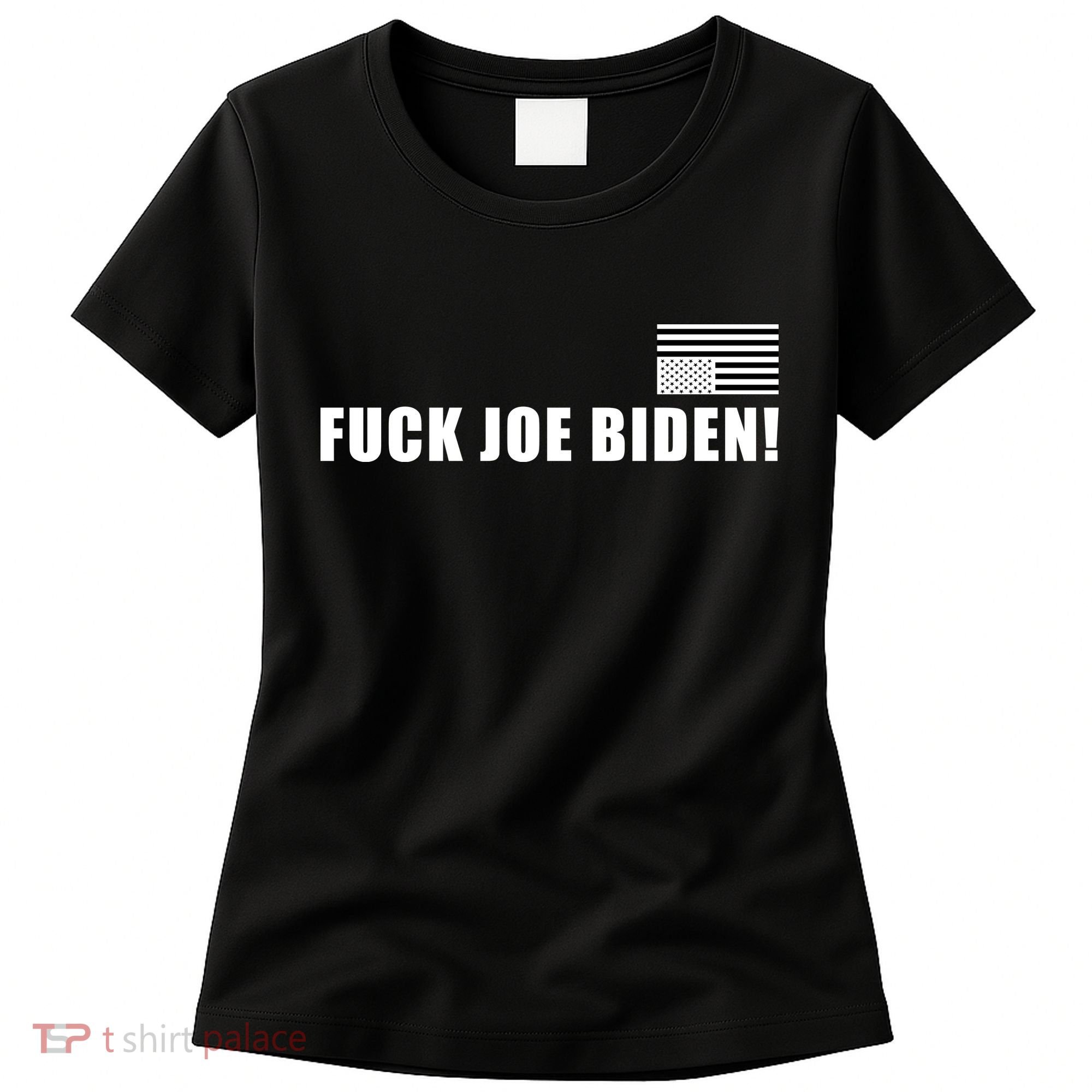 FJB F Joe Biden Upside Down American Flog Women's T-Shirt