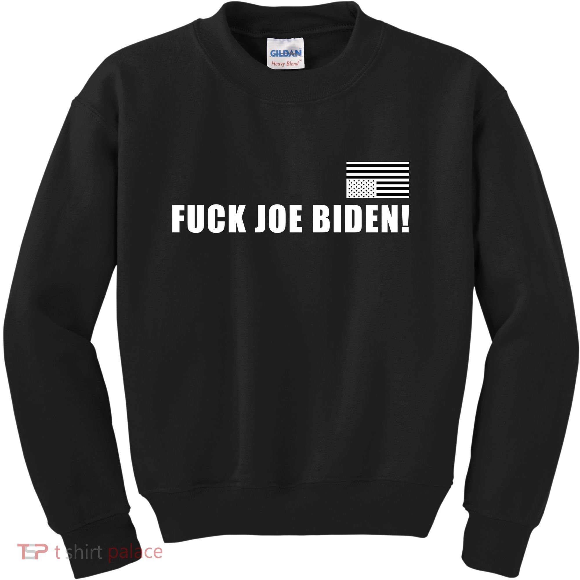 FJB F Joe Biden Upside Down American Flog Kids Sweatshirt