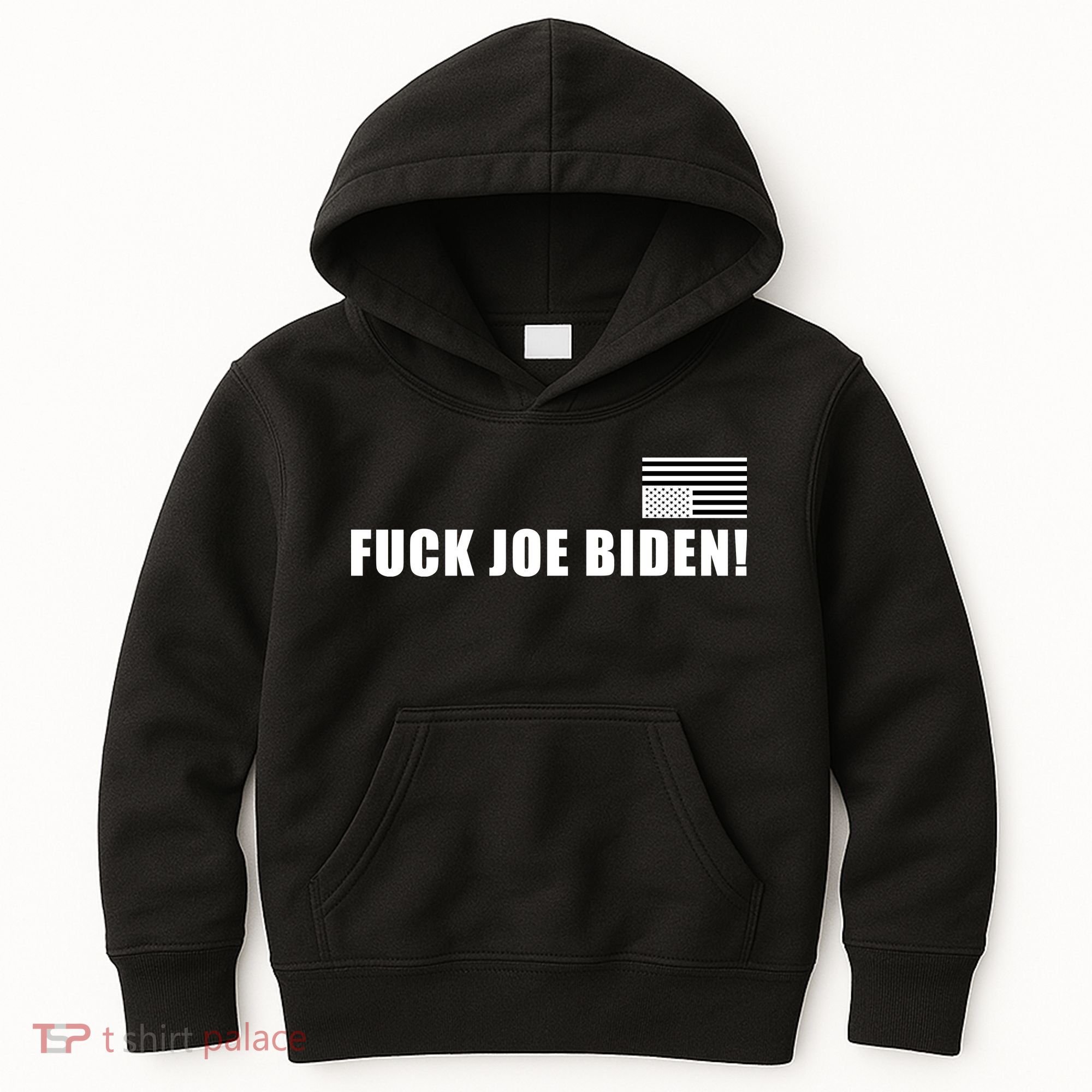 FJB F Joe Biden Upside Down American Flog Kids Hoodie