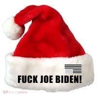 FJB F Joe Biden Upside Down American Flog Santa Hat thumb 0