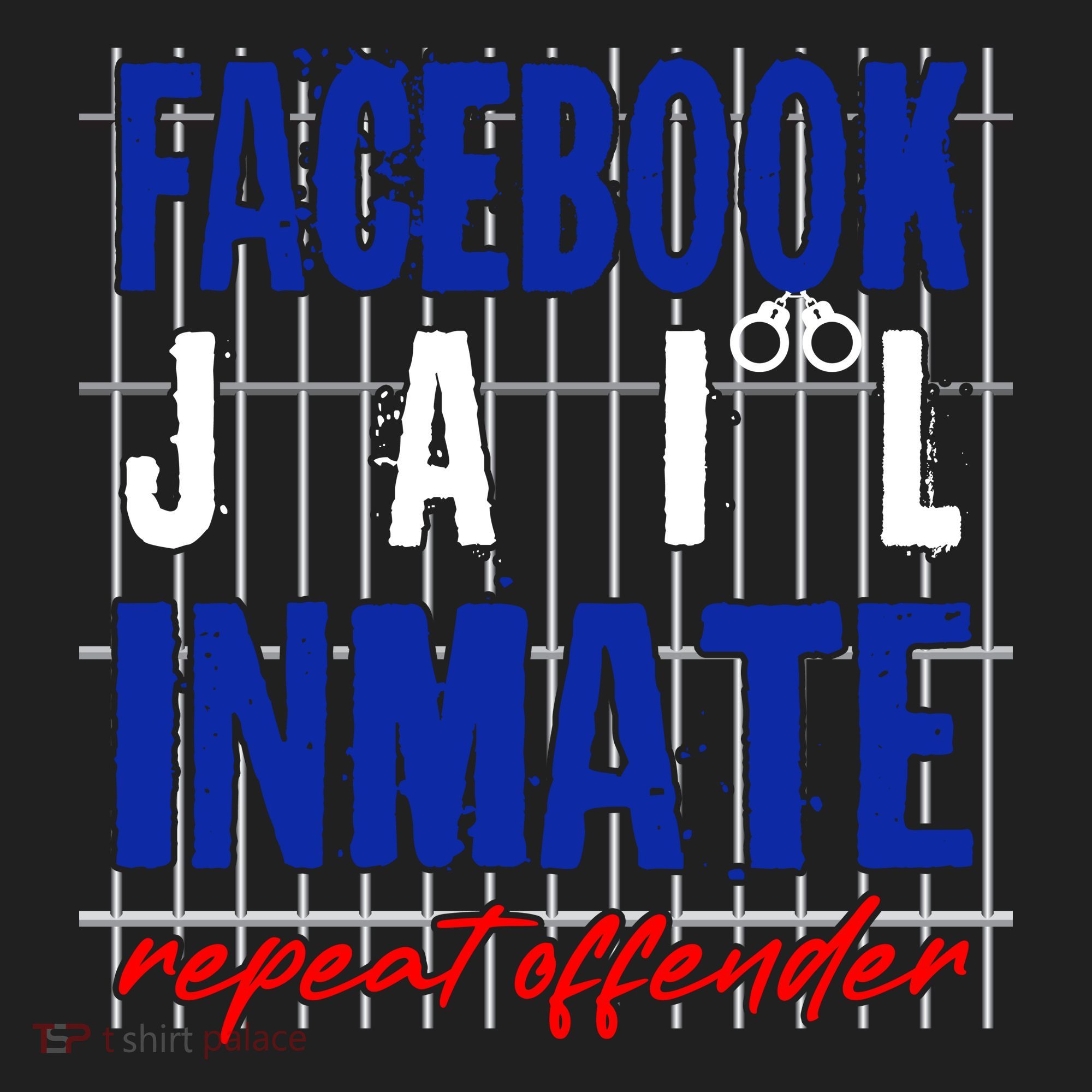 Funny Facebook Jail Inmate Repeat Offender Women's Sweatshirt