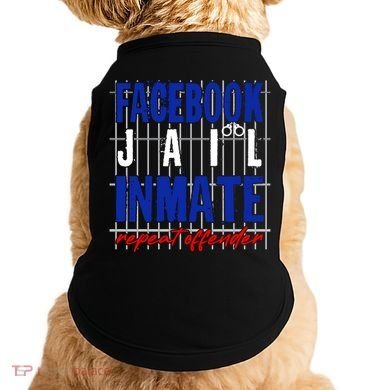 Funny Facebook Jail Inmate Repeat Offender Doggie Tank