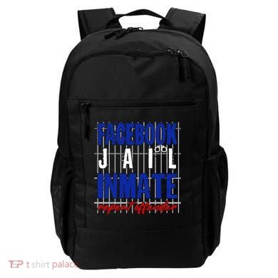 Funny Facebook Jail Inmate Repeat Offender Backpack