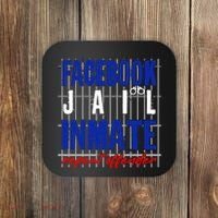 Funny Facebook Jail Inmate Repeat Offender Coaster thumb 0