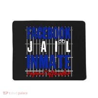 Funny Facebook Jail Inmate Repeat Offender Mousepad thumb 0