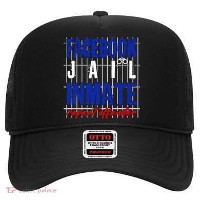 Funny Facebook Jail Inmate Repeat Offender Hat