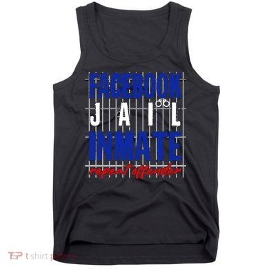 Funny Facebook Jail Inmate Repeat Offender Tank Top