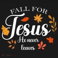 Fall For Jesus He Never Leaves Christianity Coaster thumb 2