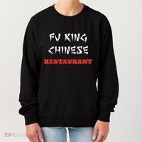 Funny Fu King Chinese Restaurant Joke Women's Sweatshirt thumb 0