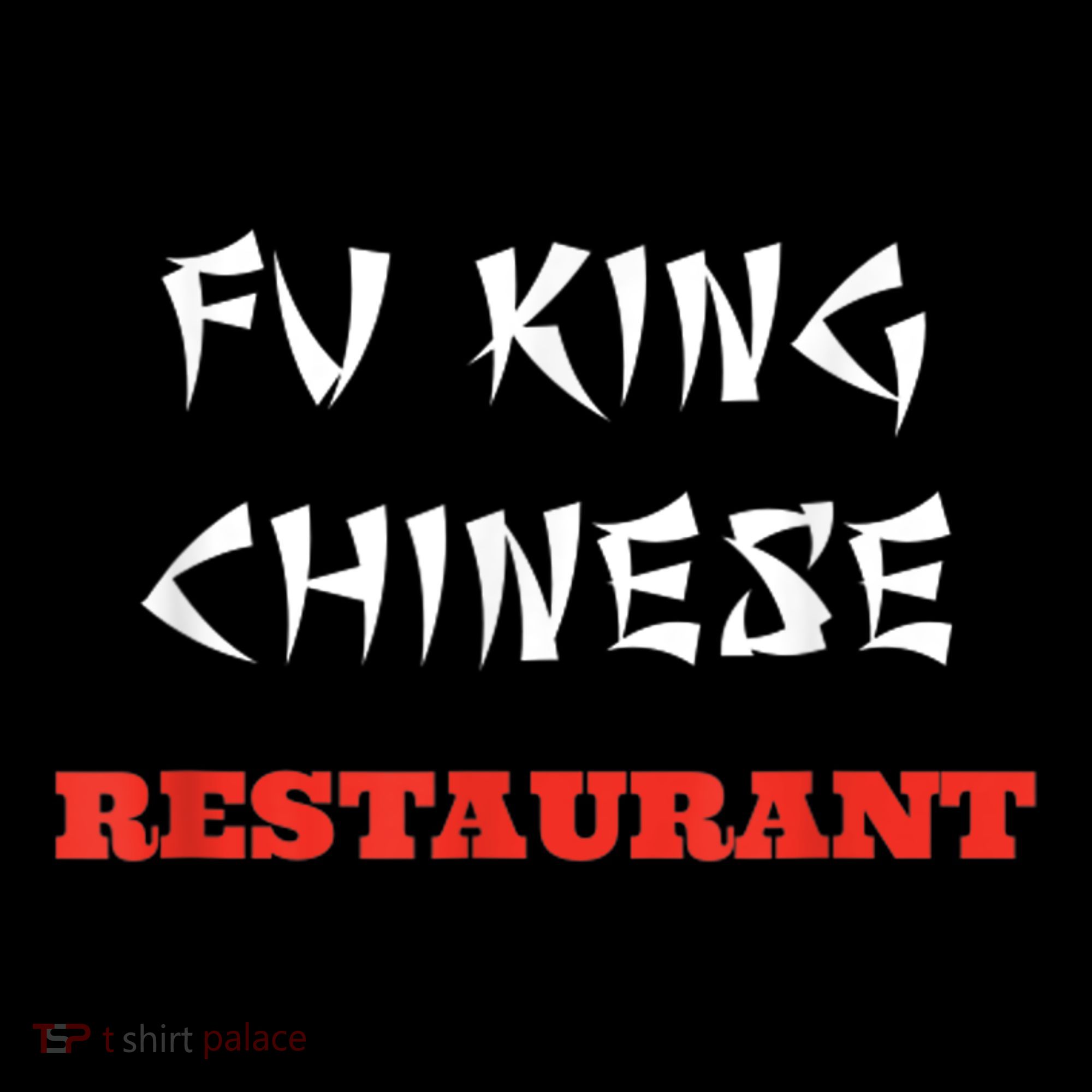 Funny Fu King Chinese Restaurant Joke Mousepad