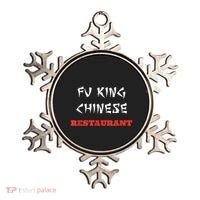 Funny Fu King Chinese Restaurant Joke Ornament thumb 0