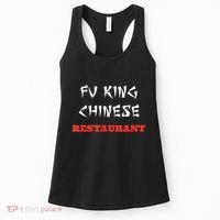 Funny Fu King Chinese Restaurant Joke Women's Tank Top thumb 0