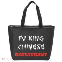 Funny Fu King Chinese Restaurant Joke Tote Bag thumb 0