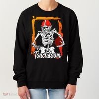 Football For Kids Halloween Skeleton Women's Sweatshirt thumb 0