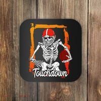 Football For Kids Halloween Skeleton Coaster thumb 0