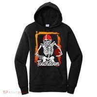 Football For Kids Halloween Skeleton Women's Hoodie thumb 0