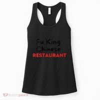 Funny Fu King Chinese Restaurant Joke Novelty Women's Tank Top thumb 0