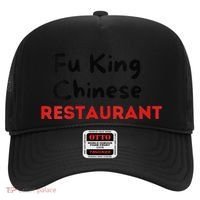 Funny Fu King Chinese Restaurant Joke Novelty Hat thumb 0