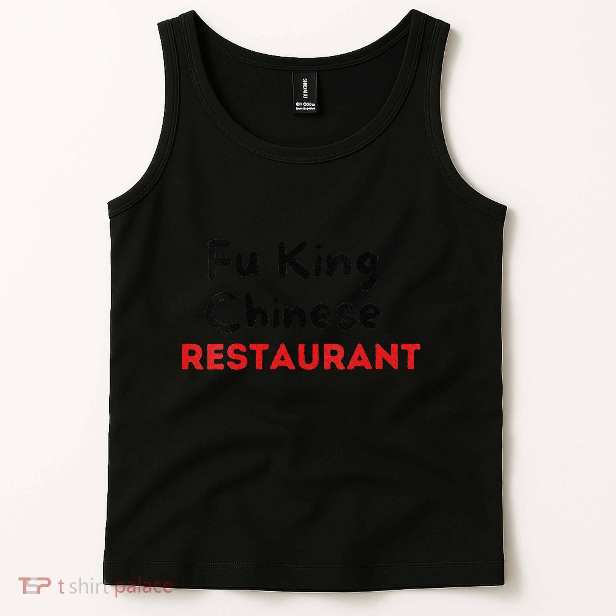 Funny Fu King Chinese Restaurant Joke Novelty Tank Top