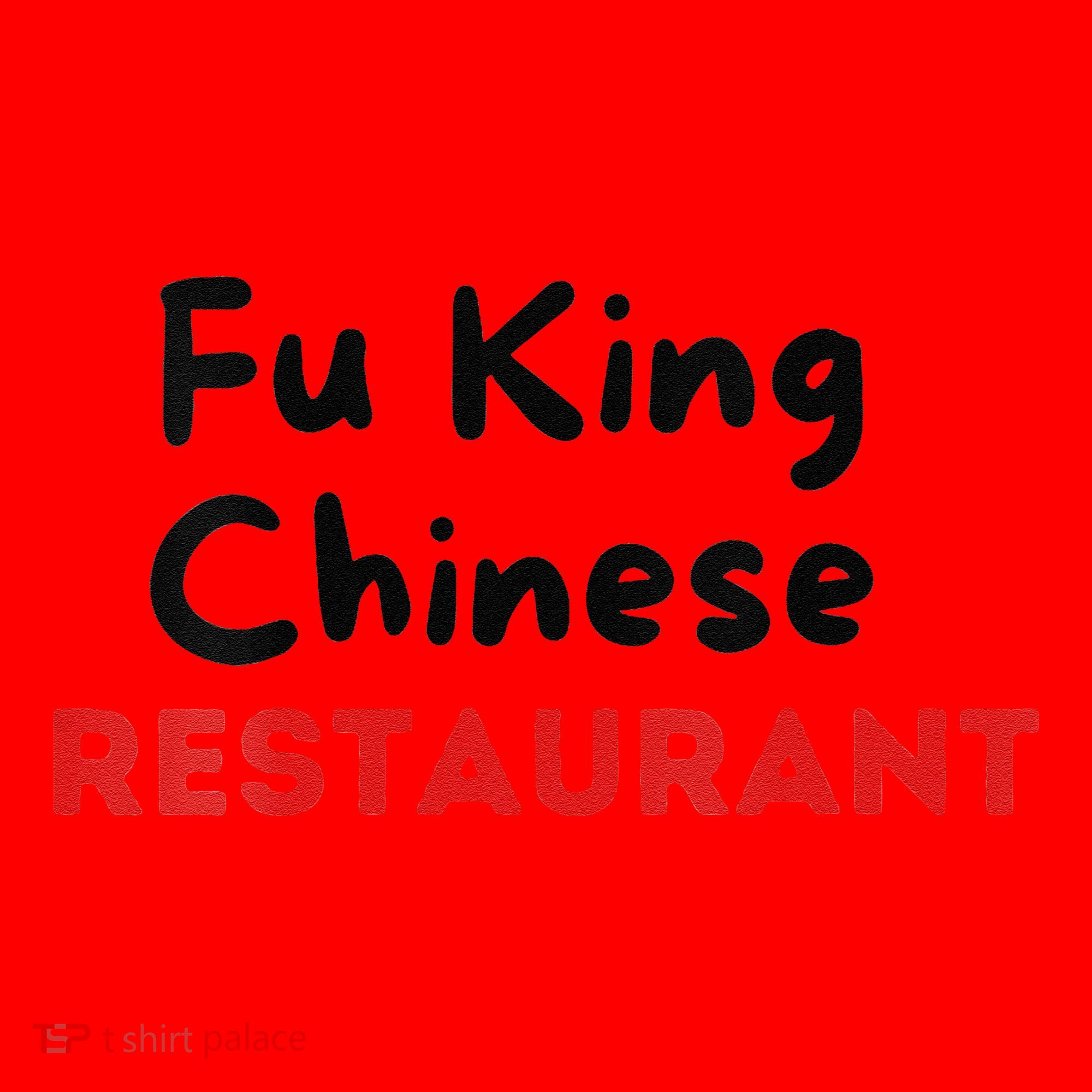 Funny Fu King Chinese Restaurant Joke Novelty Santa Hat