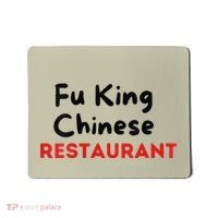 Funny Fu King Chinese Restaurant Joke Novelty Mousepad thumb 0