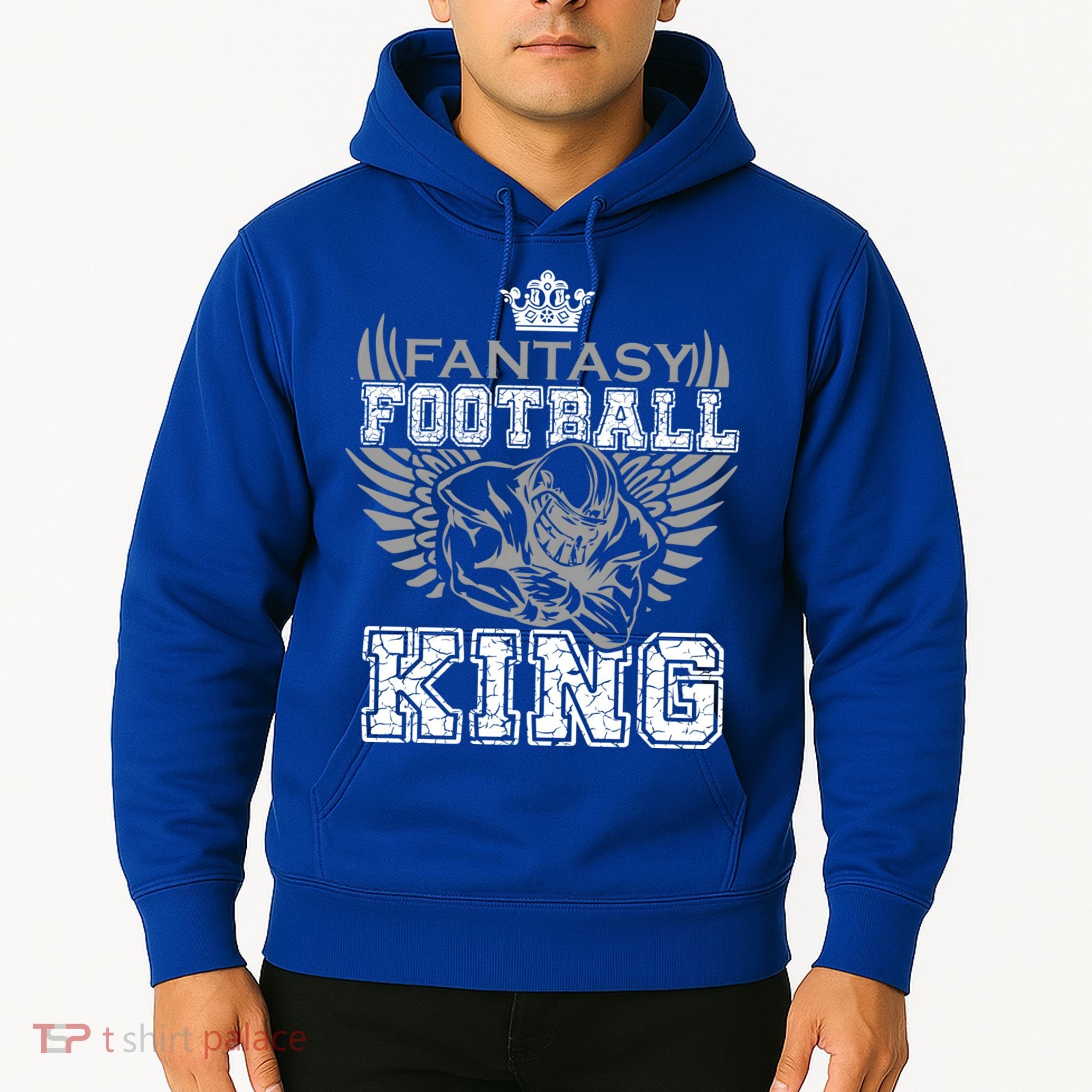 Fantasy Football King League Legend Draft Day Party Gift Hoodie