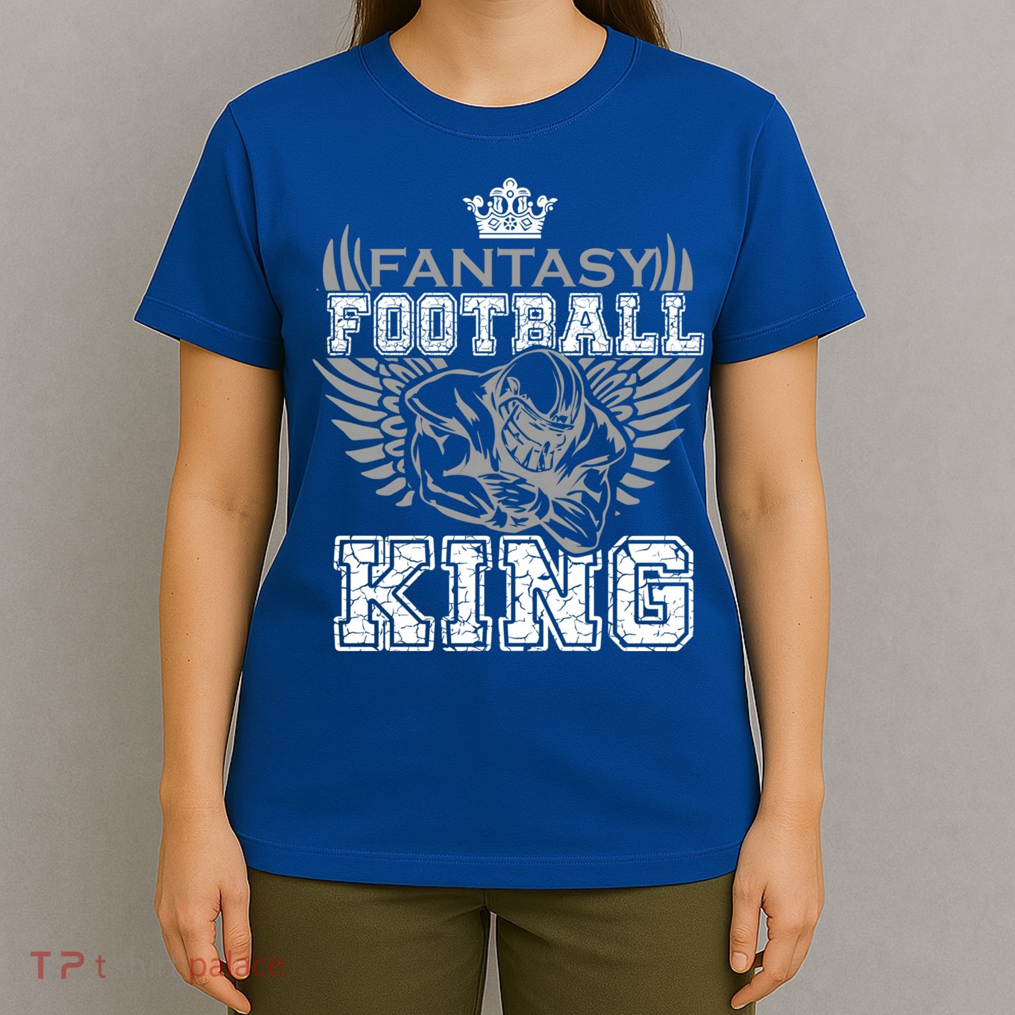 Fantasy Football King League Legend Draft Day Party Gift T-Shirt