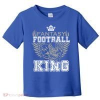 Fantasy Football King League Legend Draft Day Party Gift Toddler T-Shirt thumb 0