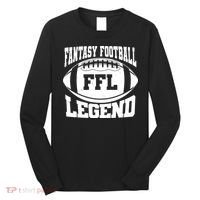 FFL Fantasy Football Legend Sports Fan Long Sleeve Shirt thumb 0