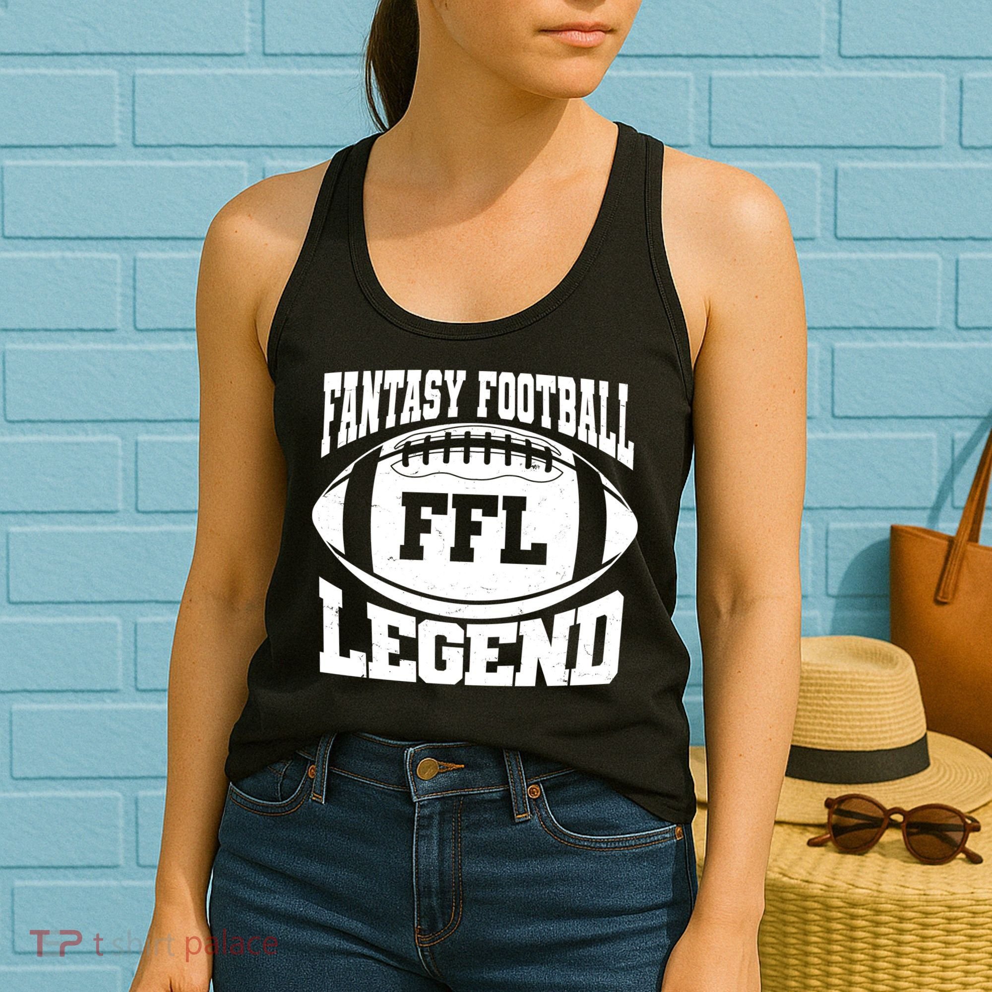 FFL Fantasy Football Legend Sports Fan Women's Tank Top