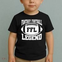 FFL Fantasy Football Legend Sports Fan Toddler T-Shirt thumb 2