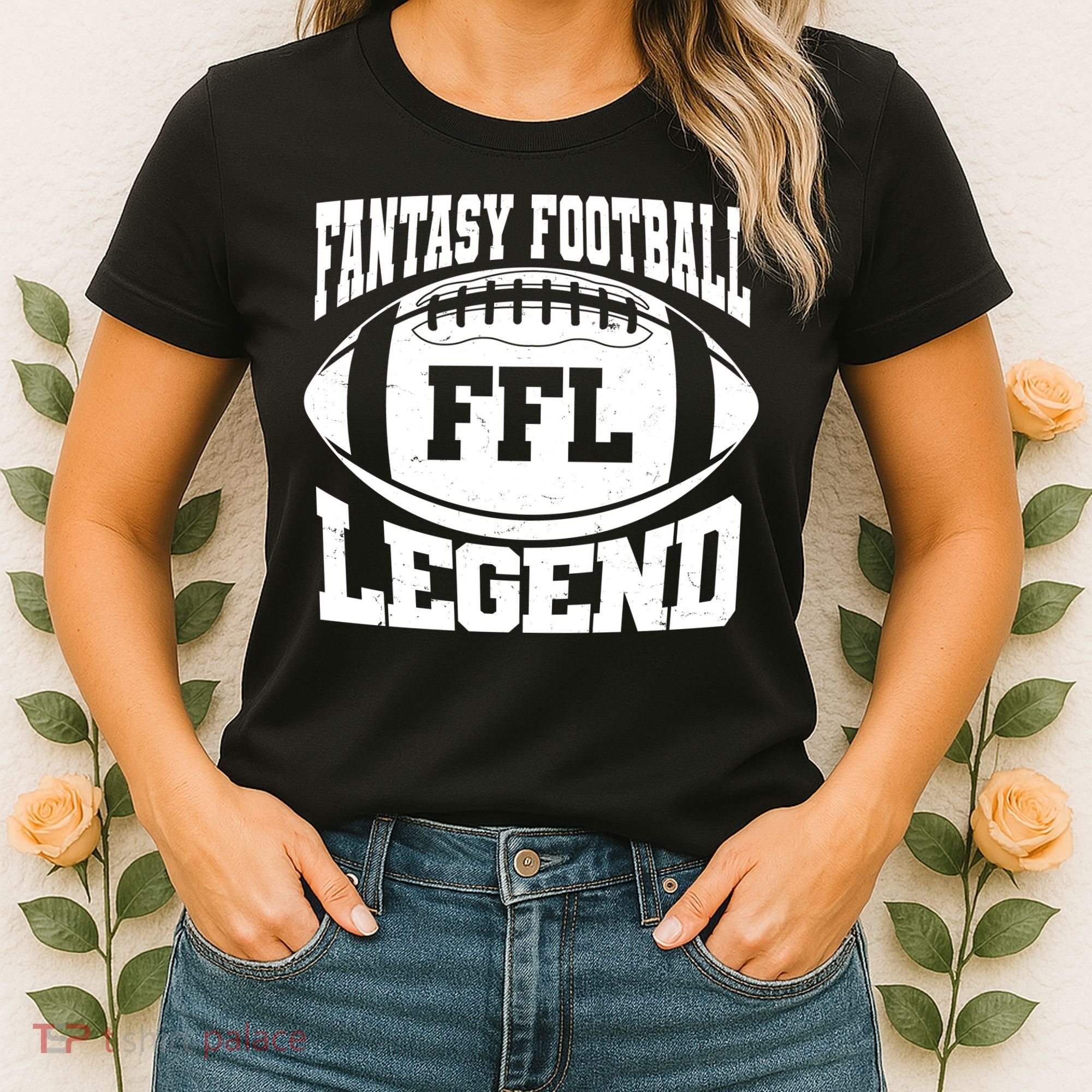 FFL Fantasy Football Legend Sports Fan Women's T-Shirt