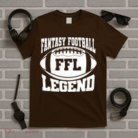 FFL Fantasy Football Legend Sports Fan T-Shirt thumb 5