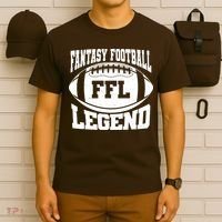 FFL Fantasy Football Legend Sports Fan T-Shirt thumb 6