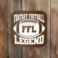 FFL Fantasy Football Legend Sports Fan Coaster thumb 0