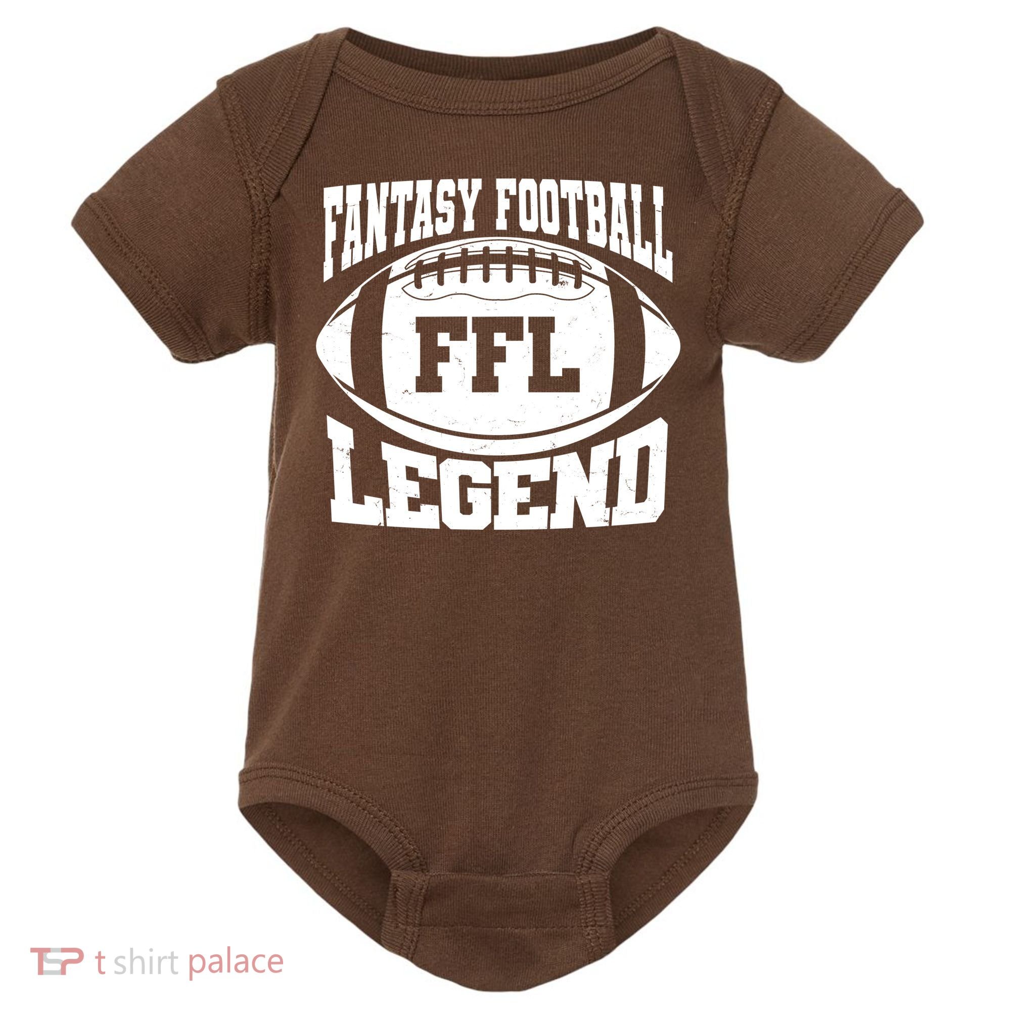 FFL Fantasy Football Legend Sports Fan Baby Bodysuit