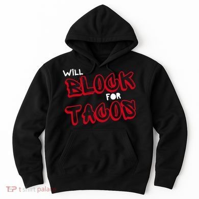 Funny Football Lineman Serving Pancakes Offensive Line Hoodie
