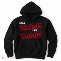Funny Football Lineman Serving Pancakes Offensive Line Hoodie thumb 0