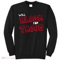 Funny Football Lineman Serving Pancakes Offensive Line Sweatshirt thumb 0