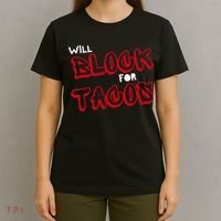 Funny Football Lineman Serving Pancakes Offensive Line T-Shirt thumb 4