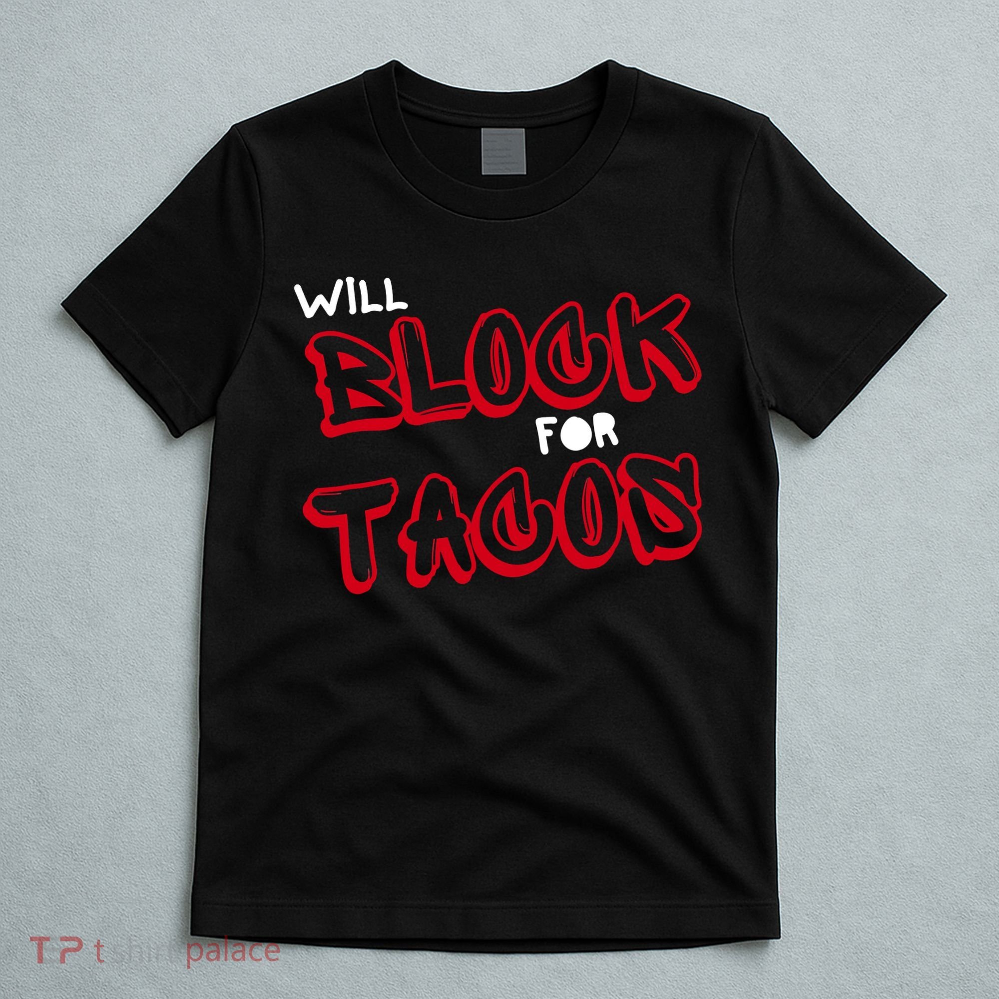 Funny Football Lineman Serving Pancakes Offensive Line T-Shirt