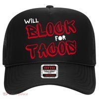 Funny Football Lineman Serving Pancakes Offensive Line Hat thumb 0