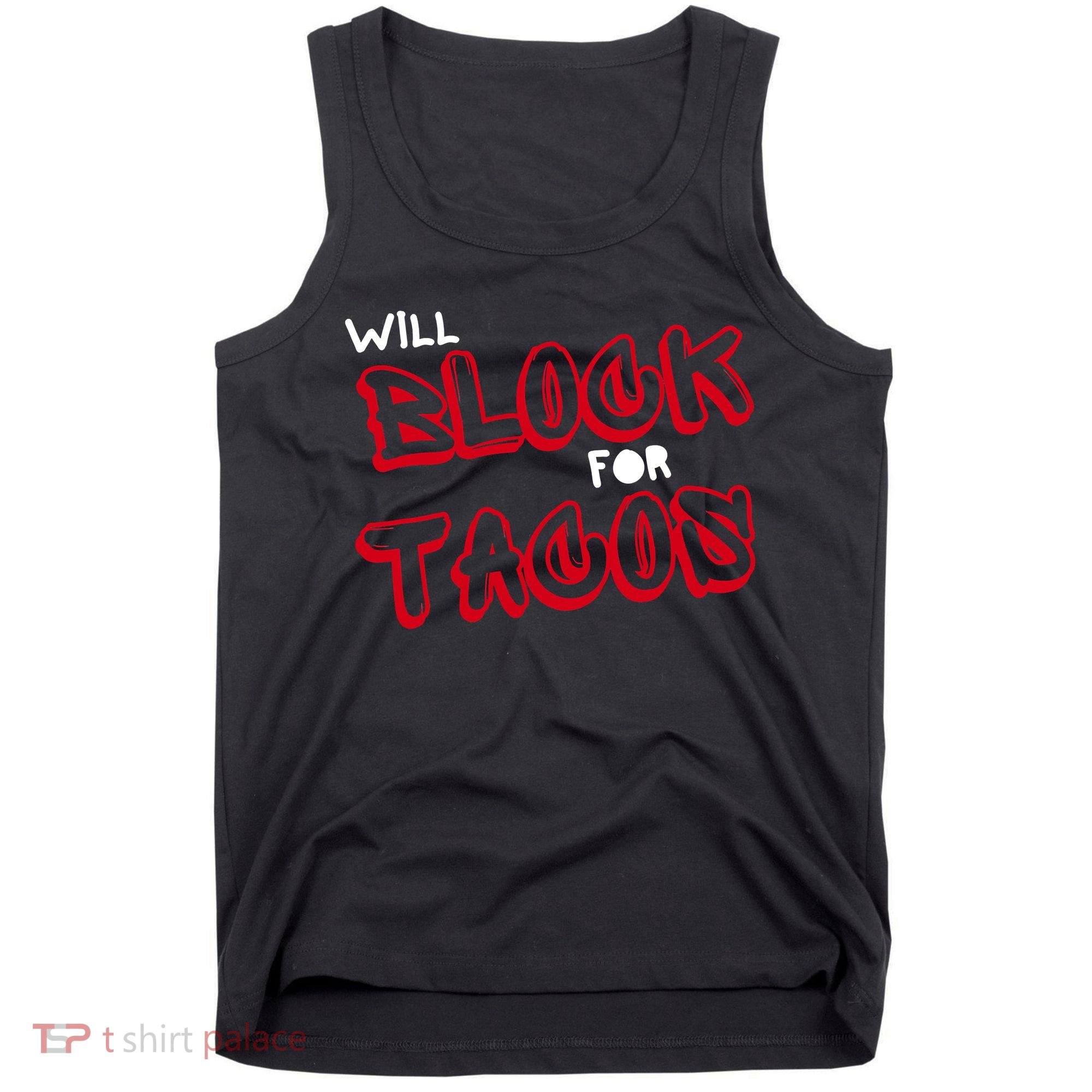 Funny Football Lineman Serving Pancakes Offensive Line Tank Top
